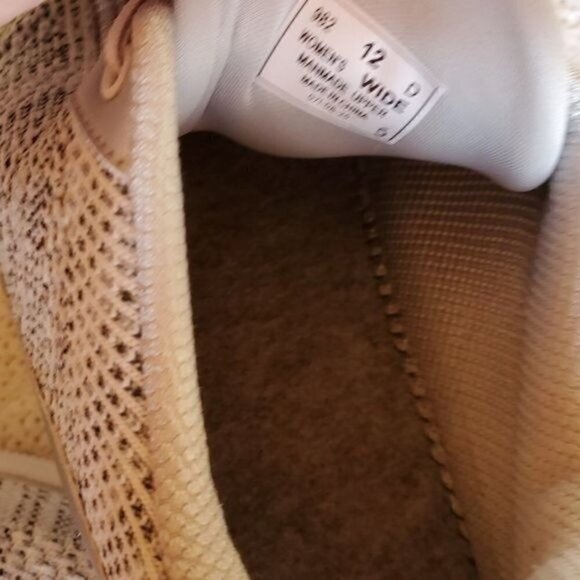 Orthofeet 982 Sandy BioFit Grey Sz. 12W Wide Athletic Walking Shoes - Picture 8 of 9